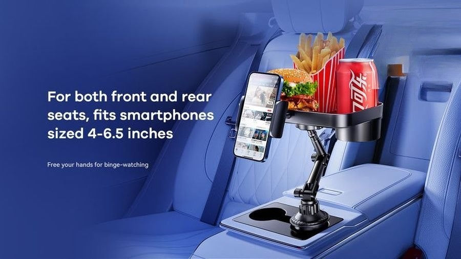 Remax Car Cup Holder RM-C48 Multipurpose Car Cup Holder Tray Remax Car Cup Holder RM-C48 Multipurpose Car Cup Holder Tray